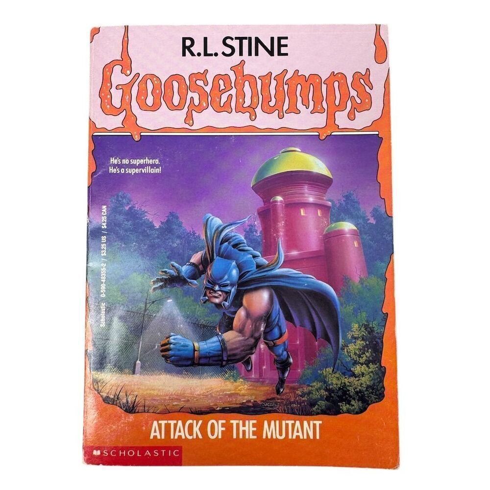 Goosebumps #25: Attack of the Mutant by R.L. Stine Paperback 1994
